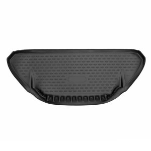 Tesla Model X Trunk Mat - Front - Omac - TPE - Black - '16-'20 Tesla Model X Trunk Mat - Front - Omac - TPE - Black - '16-'20